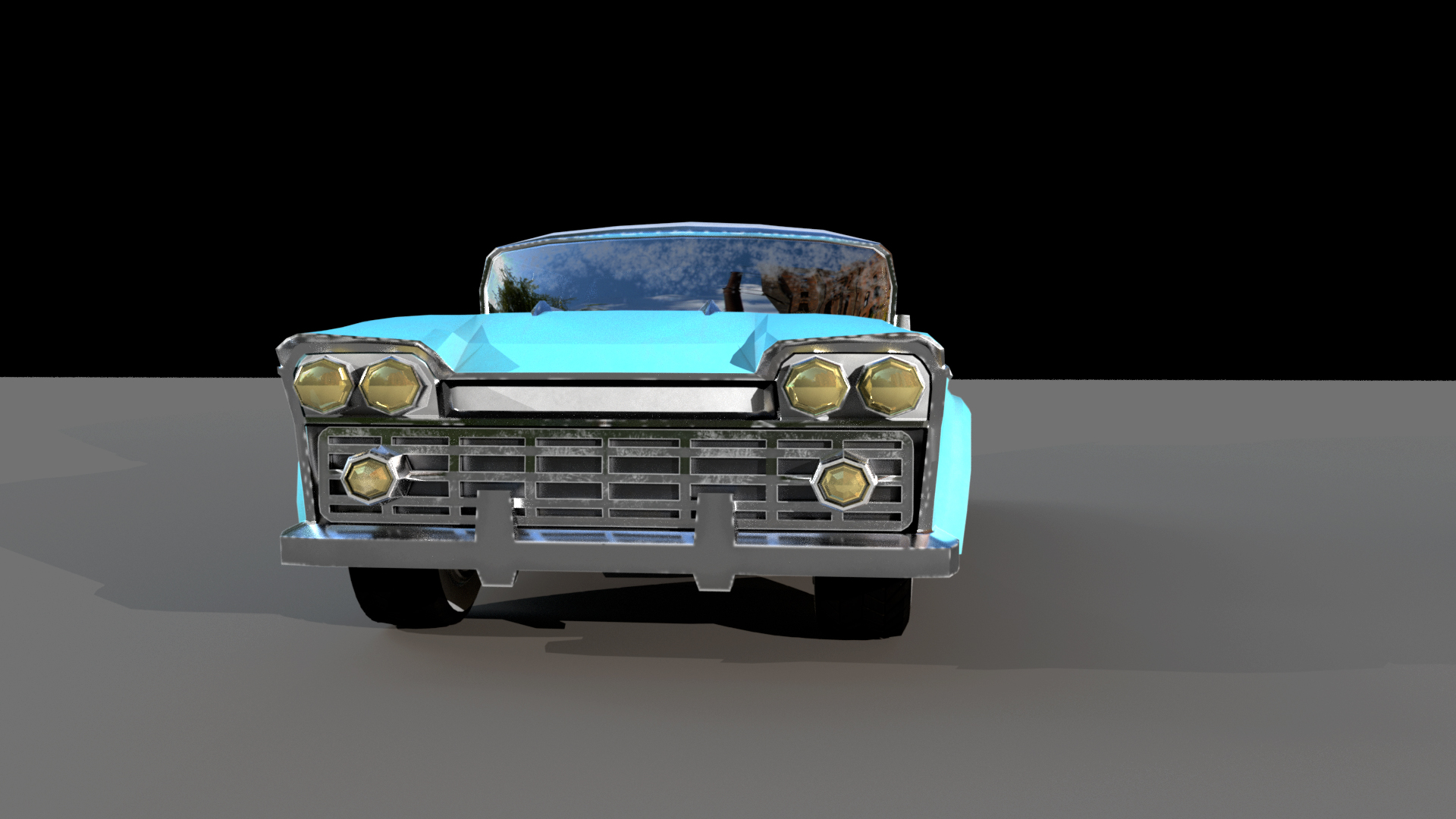 Car Object - Modelled and Textured