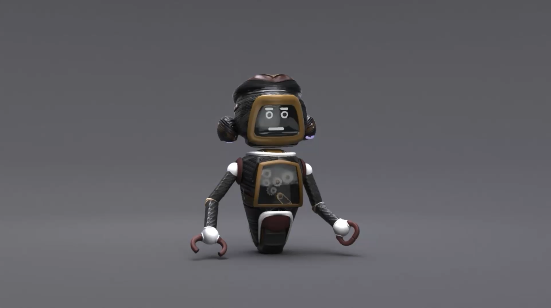 NanaBot Character - Model & Rig